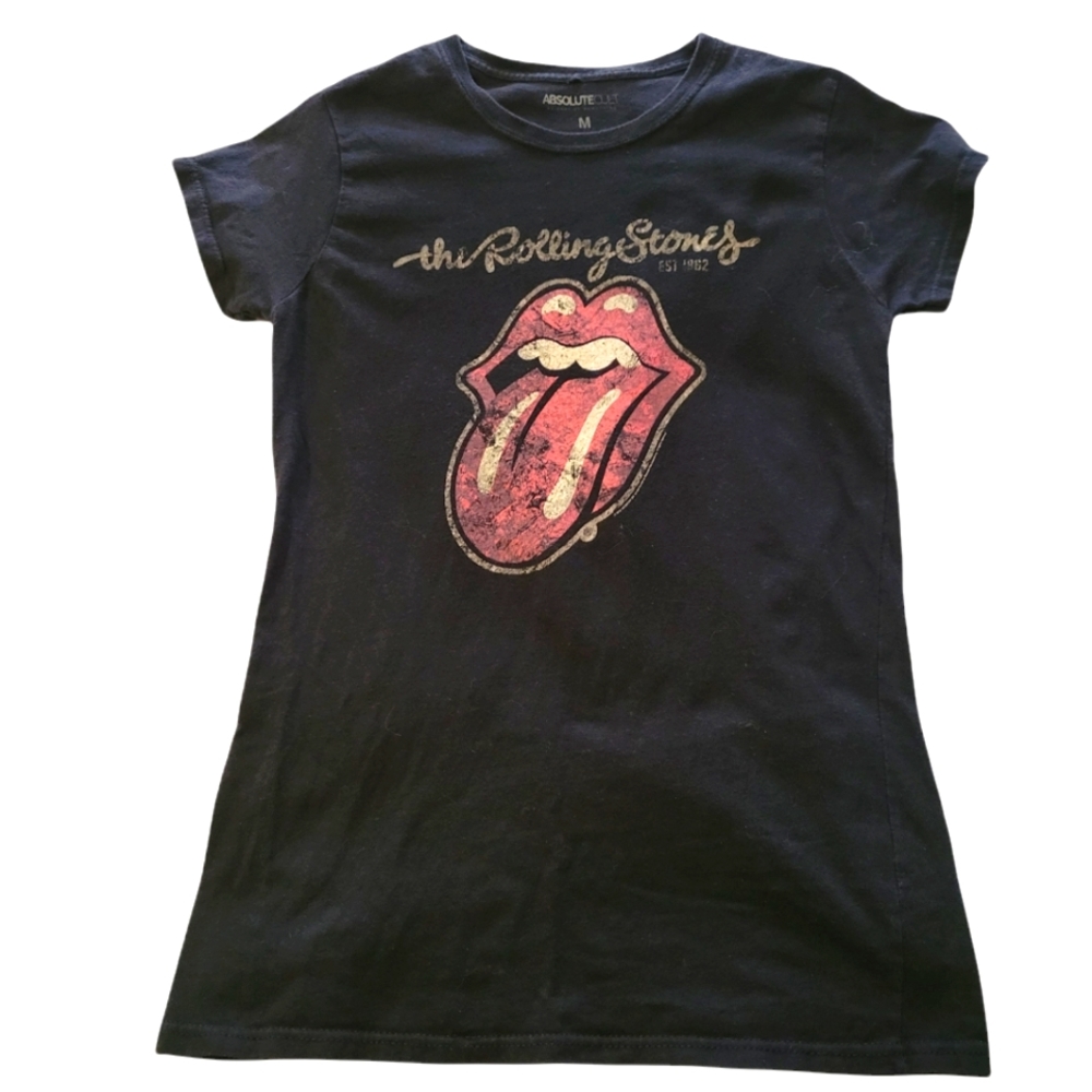 Rolling Stones Black Short Sleeve T-shirt Size Medium